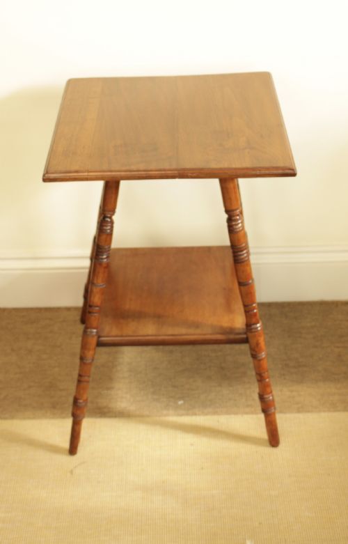A Mahogany Art & Craft Side Table
