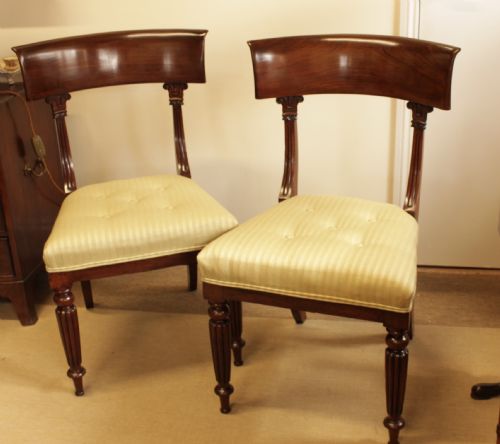 A Pair of Georgian Mahogany Chair's