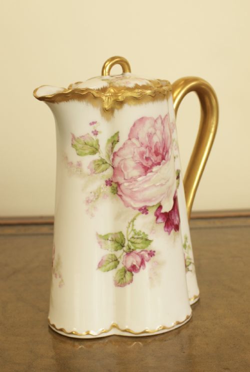 A Haviland Limoges Chocolate Pot