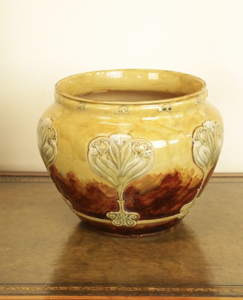 A Late 19th Century Doulton Lambet Jardiniere