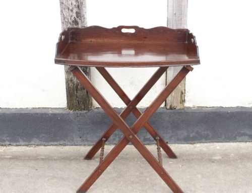 A Georgian Mahogany Butlers Tray C.1800