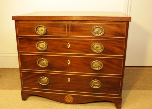 A Edwardain Mahogany Ottoman