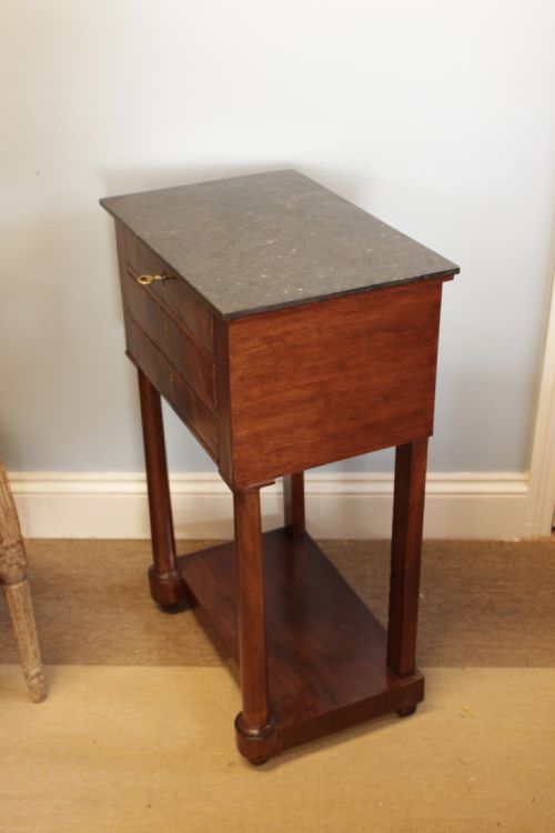 C1810 FRENCH FLAME MAHOGANY TABLE - ADDITIONAL PHOTO 3