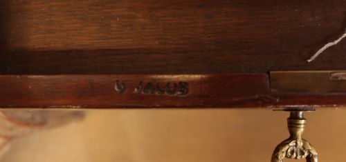 C1810 FRENCH FLAME MAHOGANY TABLE - ADDITIONAL PHOTO 5