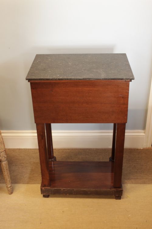 C1810 FRENCH FLAME MAHOGANY TABLE - ADDITIONAL PHOTO 6