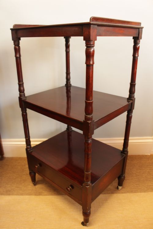Georgian Mahogany Whatnot