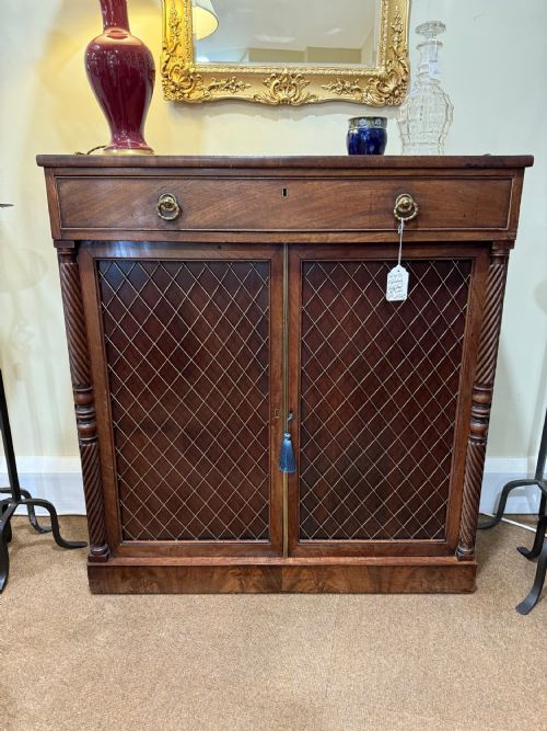 A  Regency Mahogany Chiffonier