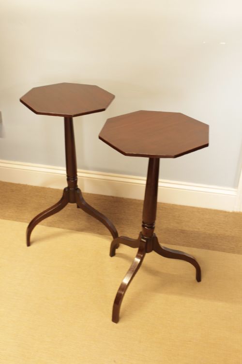 Pair of 19th Century Mahogany Occasional Tables