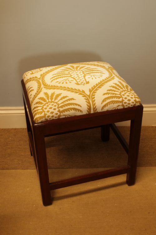 A 19th Century Mahogany Stool