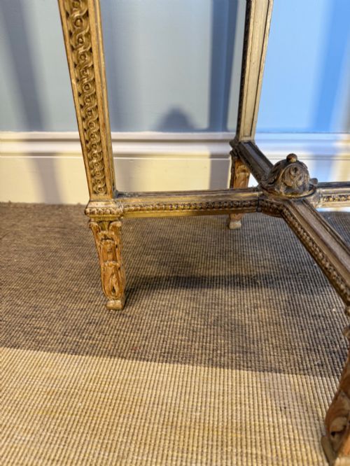 A 19TH CENTURY FRENCH MARBLETOP STAND - ADDITIONAL PHOTO 7