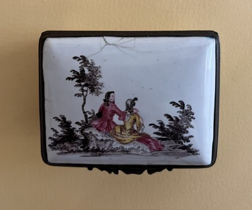 LATE 18TH CENTURY ENAMEL BOX - ADDITIONAL PHOTO 5