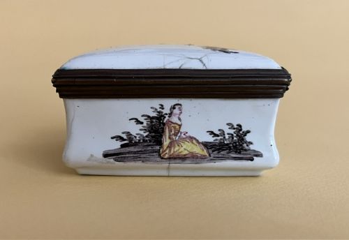 LATE 18TH CENTURY ENAMEL BOX - ADDITIONAL PHOTO 6