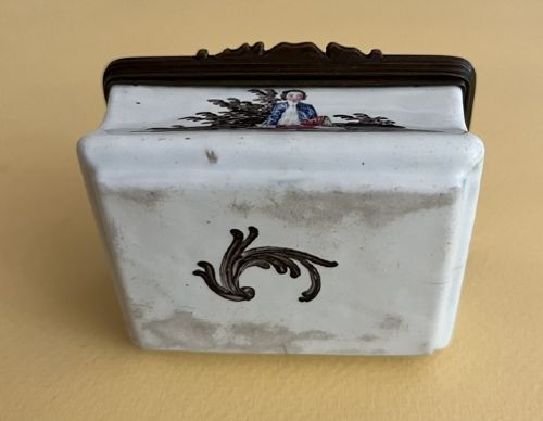 LATE 18TH CENTURY ENAMEL BOX - ADDITIONAL PHOTO 7