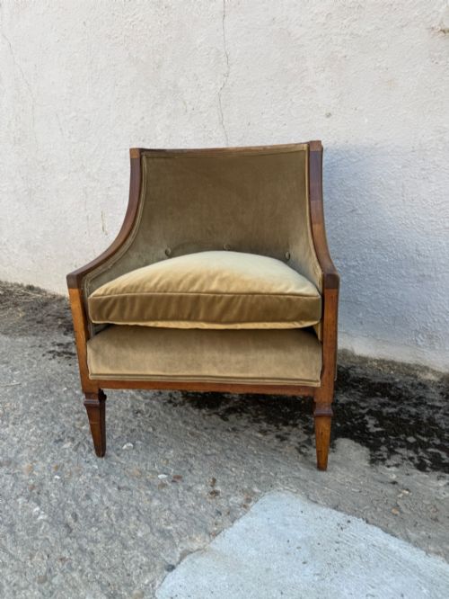 Edwardian Mahogany Armchair