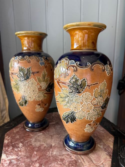 A Pair Royal Doulton Vases
