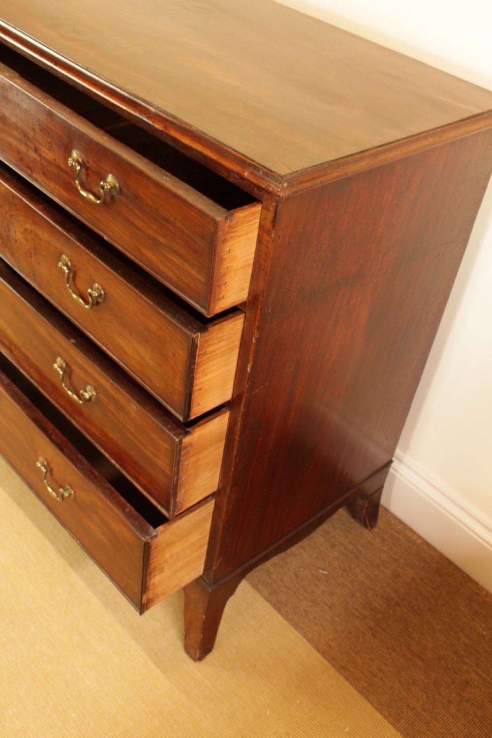 A George III Mahogany Chest Of Drawers  View VI