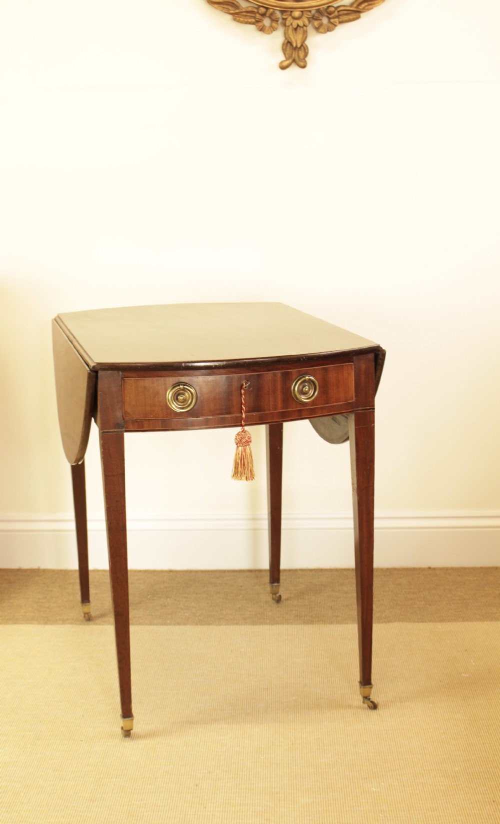 A Georgian Mahogany Pembroke Table 
