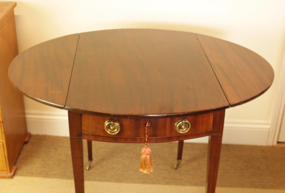 A Georgian Mahogany Pembroke Table  View III