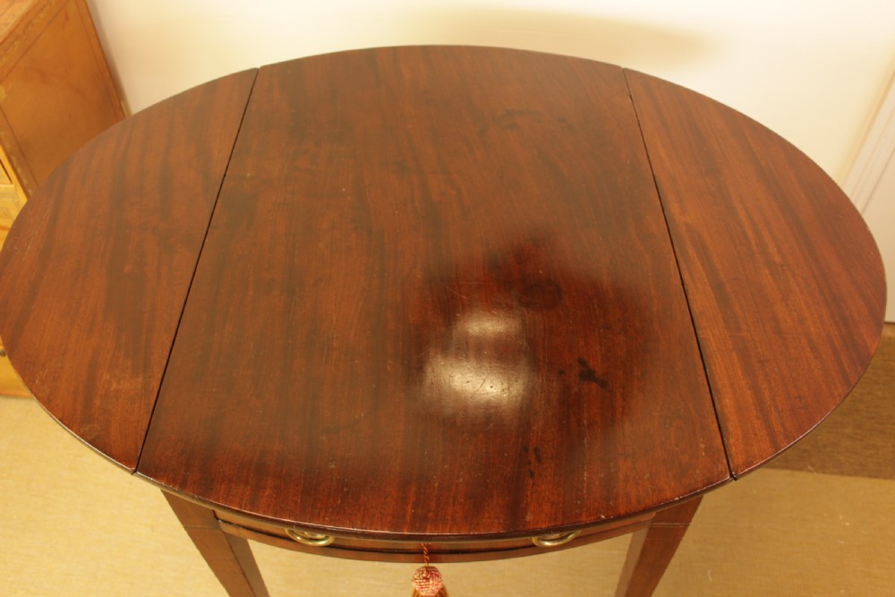 A Georgian Mahogany Pembroke Table  View VII