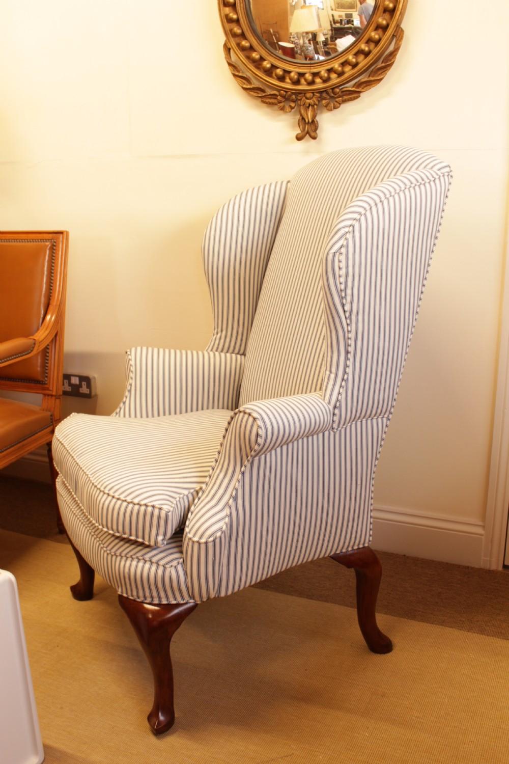 A Queen Ann Revival Arm Chair  View III