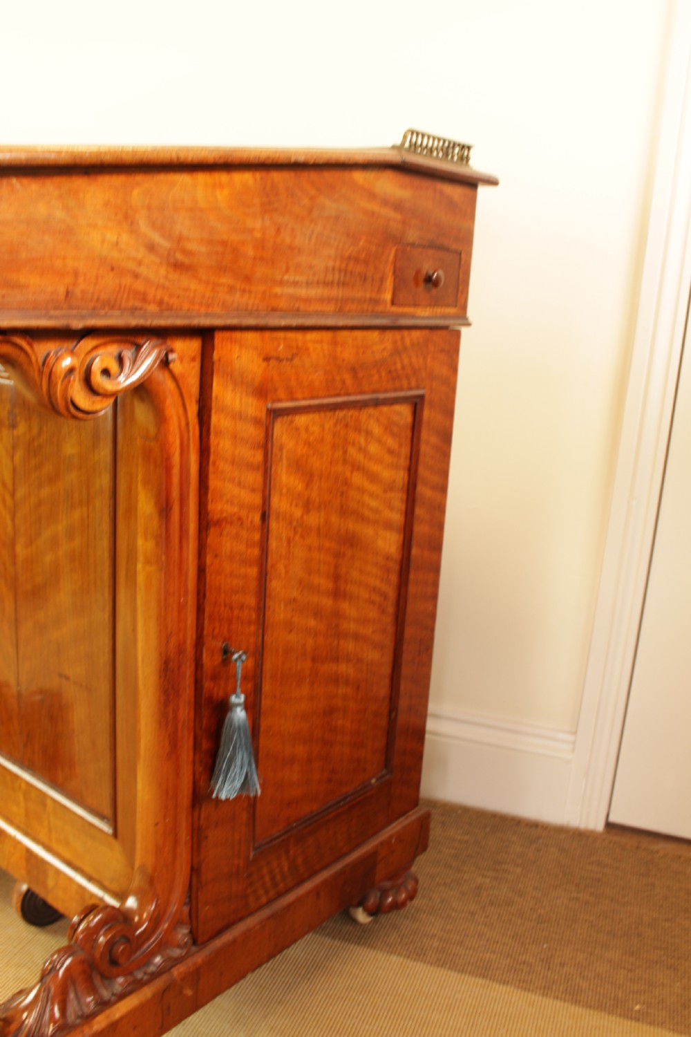 A Quality Mahogany Davenport  View II