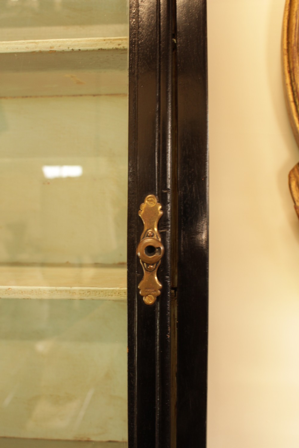 A 19th C. Ebonised Display Cabinet View III
