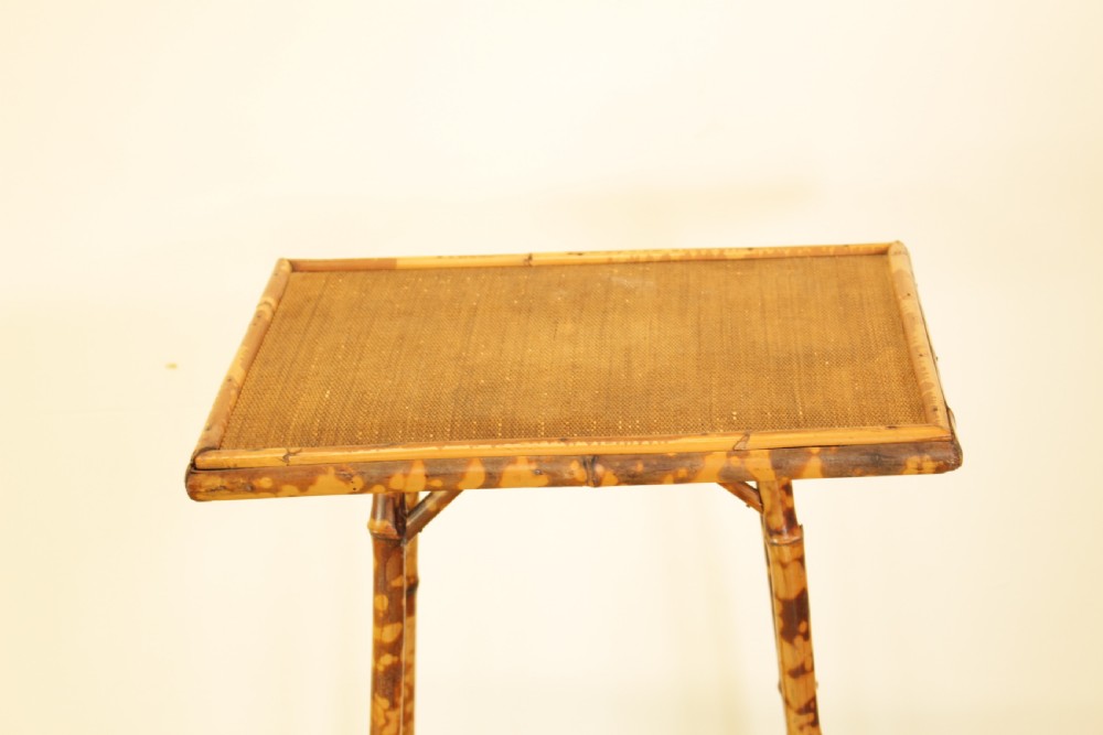 1930's Cane Lamp Table  View VI