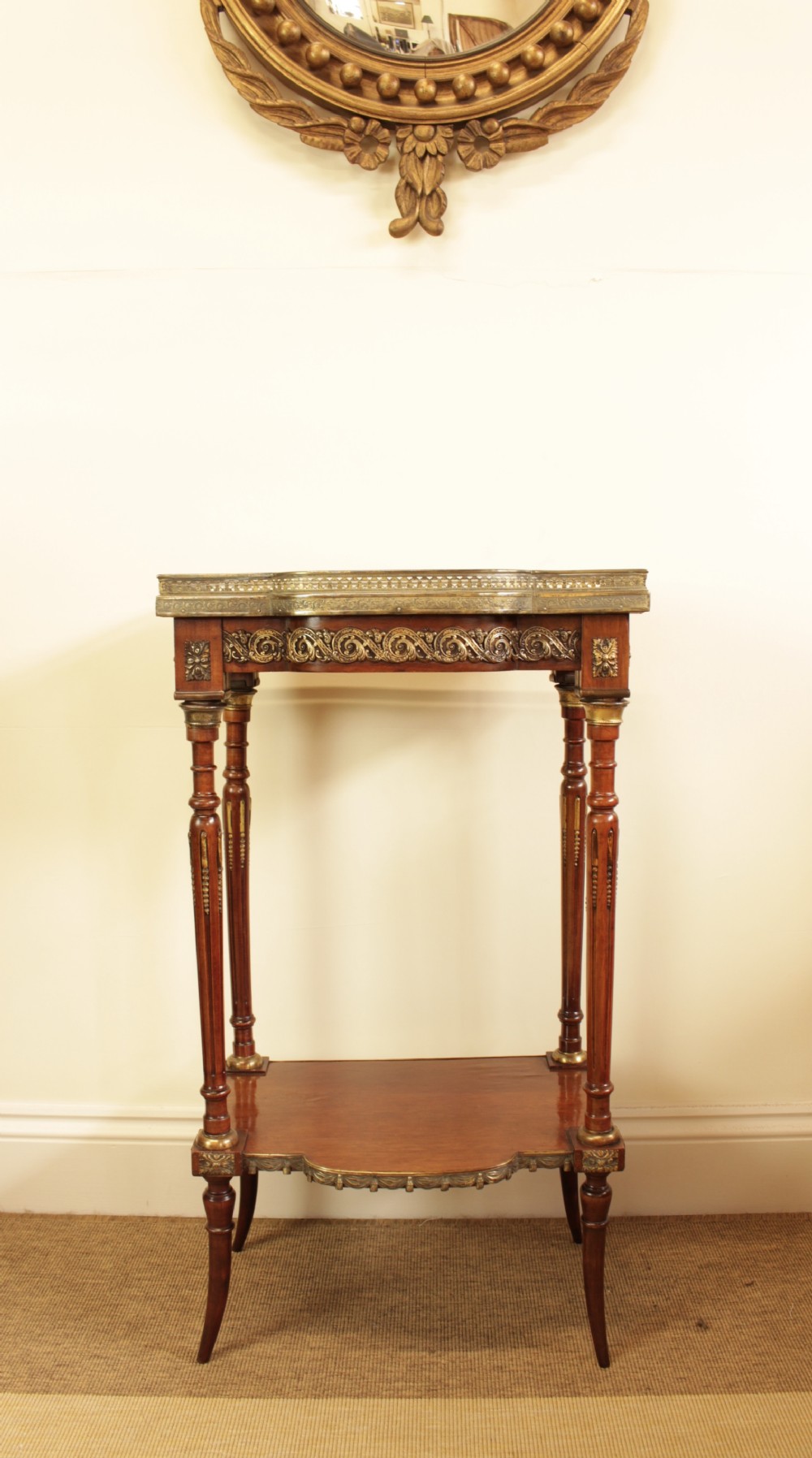 A French Walnut Occasional Table 