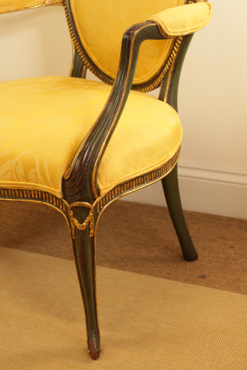 A Mahogany Open Arm Chair  View VII