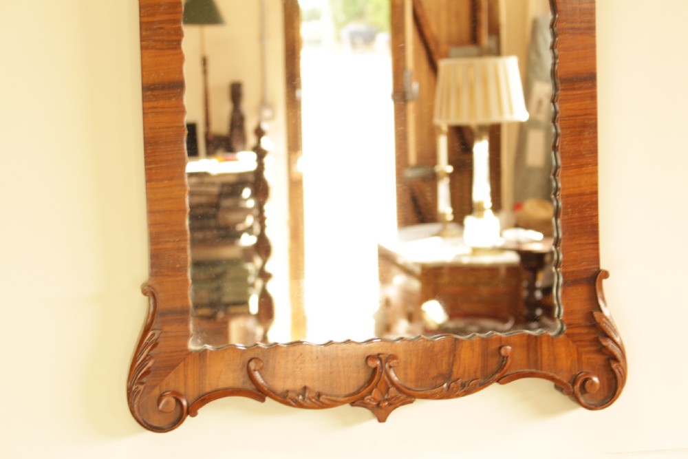 A Rosewood Shield Mirror  View III