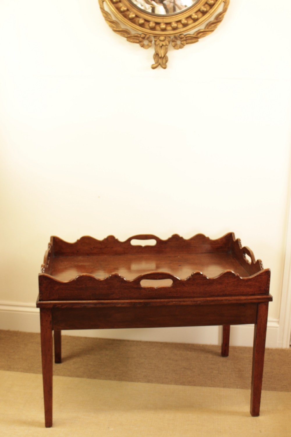 A Mahogany Georgian Tray Table 