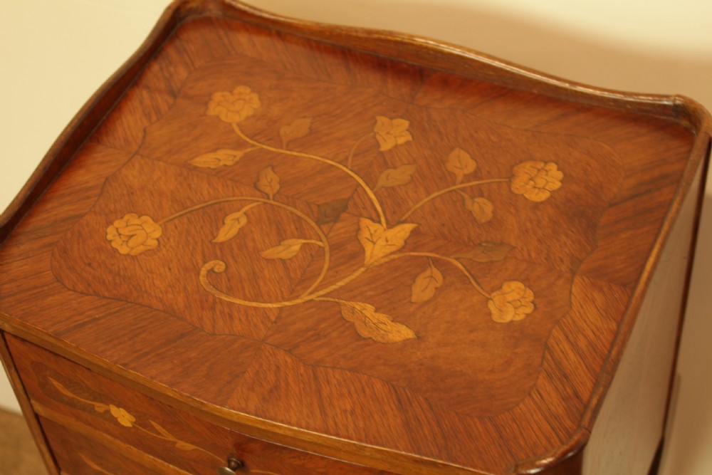 A  French Walnut Marquetry Side Table  View VI