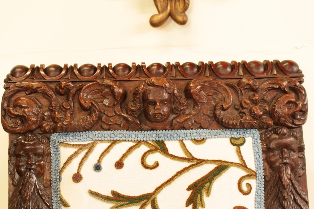 A High Backed Carved Chair View III