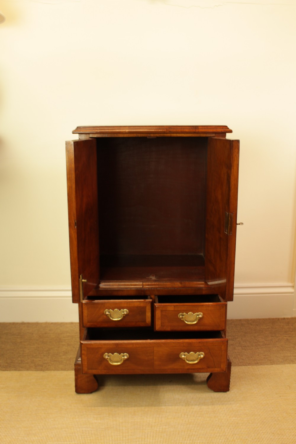 A 1920's Walnut Small Cabinet  View IX