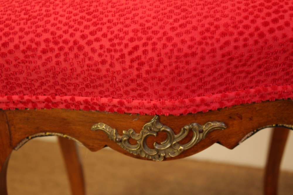 A French Walnut Stool   View V