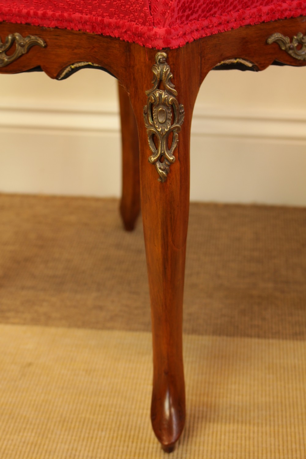 A French Walnut Stool   View VI