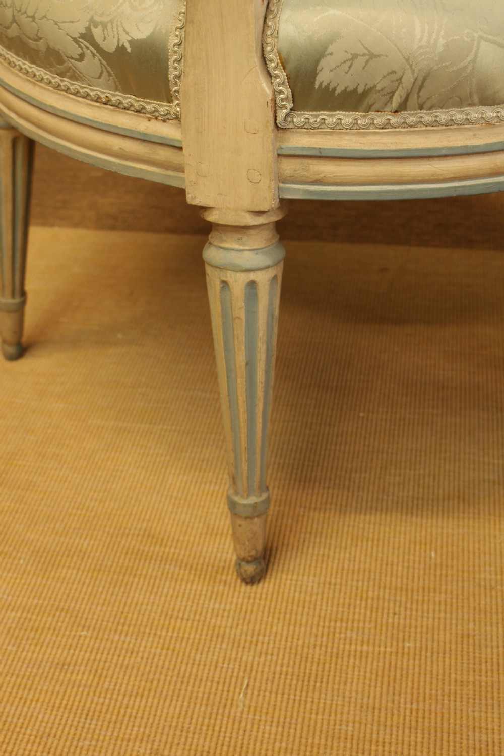 A Pair Of French Painted 19th C. Chairs  View IX