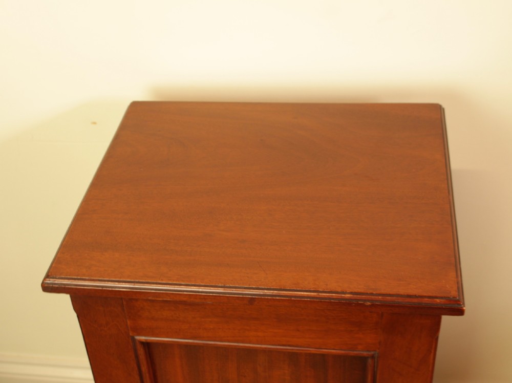 A Mahogany Bedside Cabinet  View II