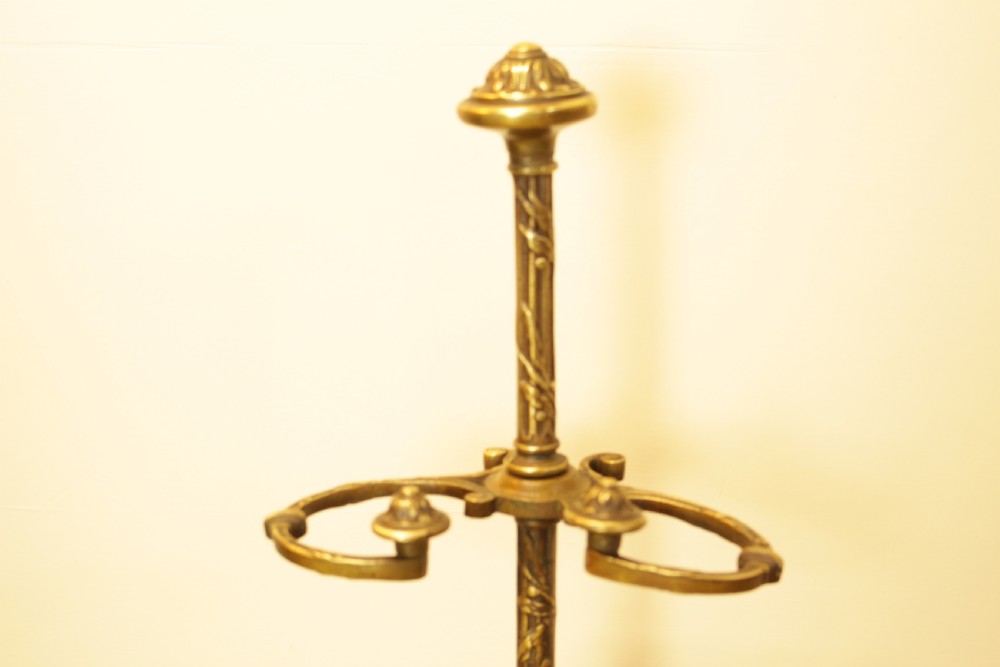 A 19th C. French Brass Umbrella Stand View II