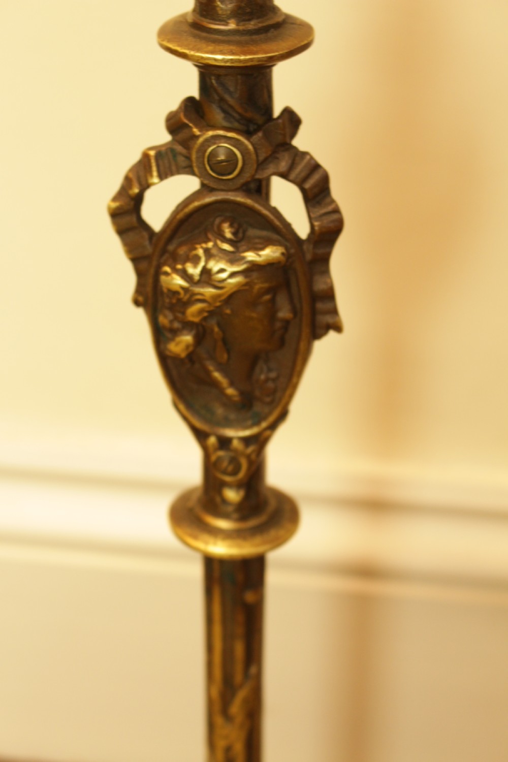 A 19th C. French Brass Umbrella Stand View IV