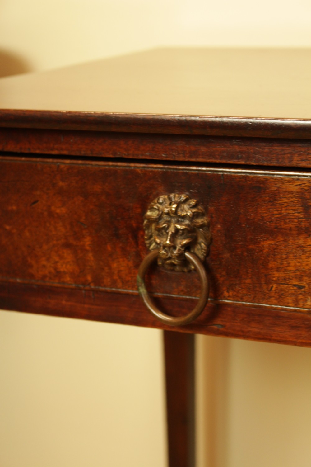George III Mahogany Side Table  View IV