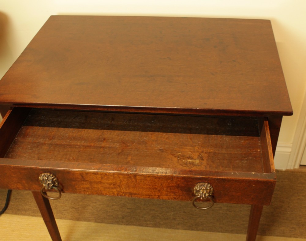 George III Mahogany Side Table  View VI