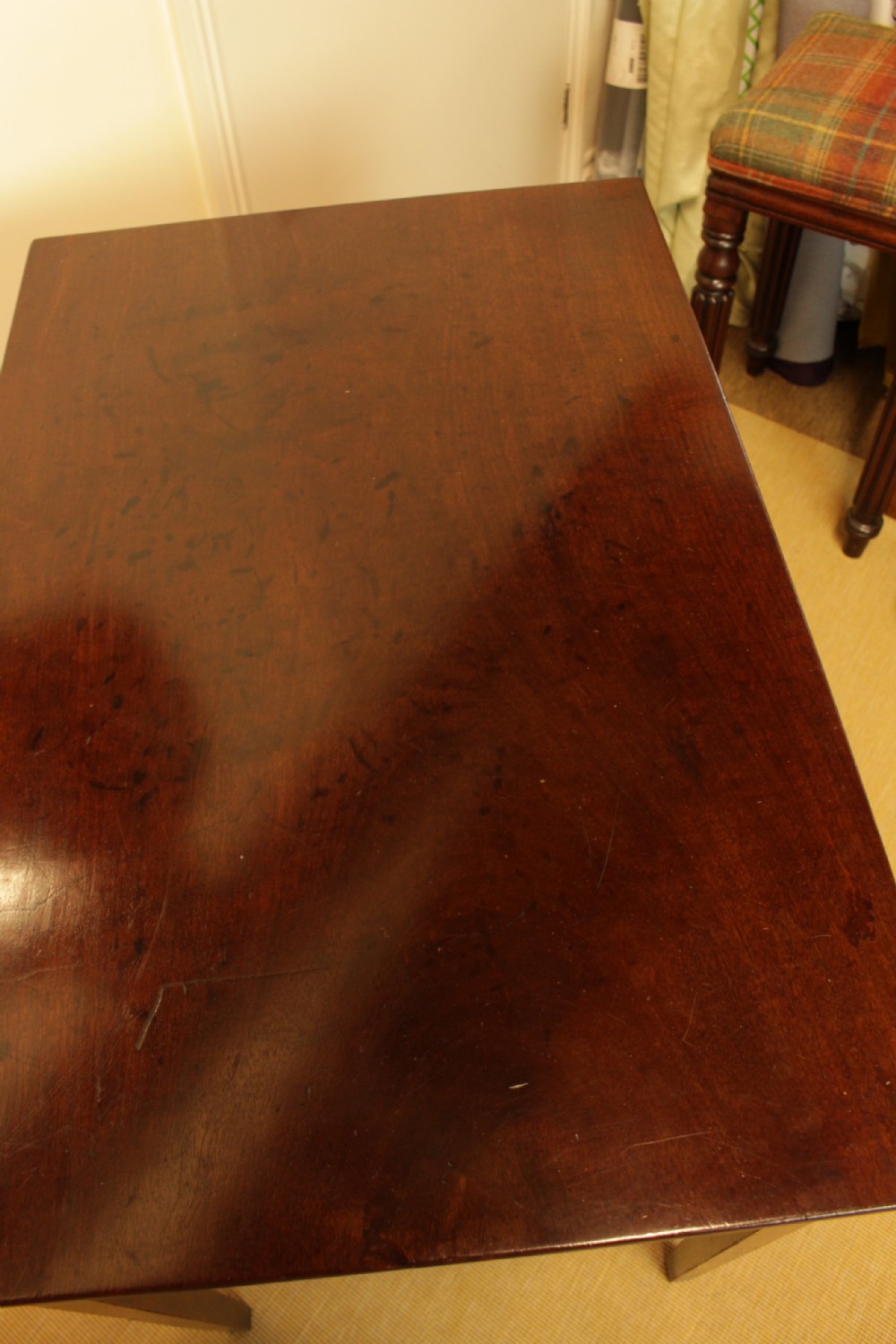 George III Mahogany Side Table  View VII