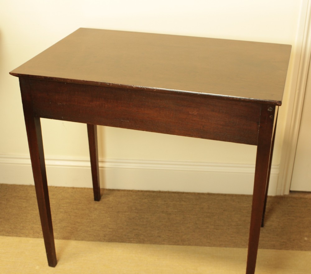 George III Mahogany Side Table  View IX