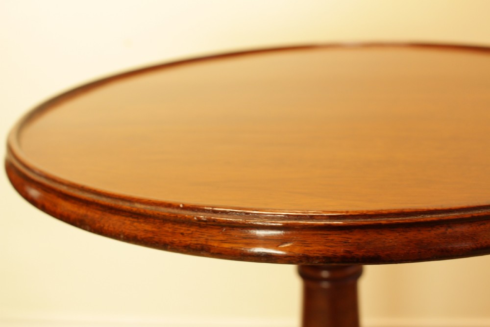 A Mahogany Wine Table With A Lip  View III