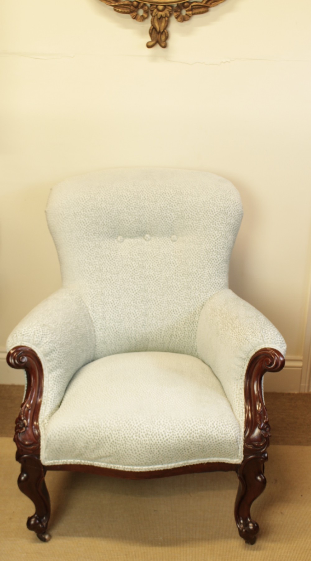 A Mahogany Arm Chair 