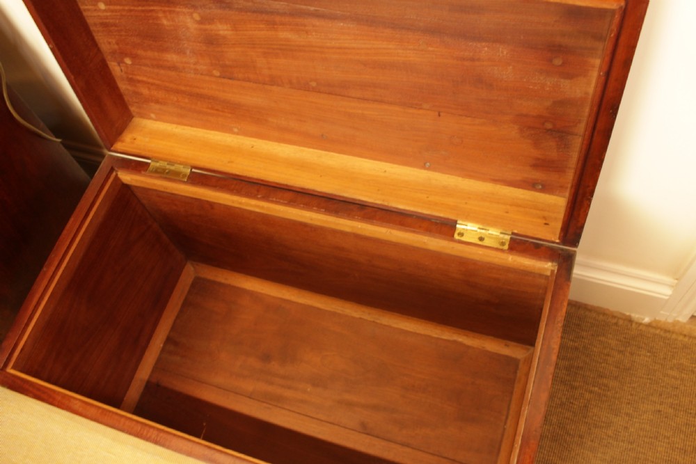 A Brass Bound Camphor Trunk  View II