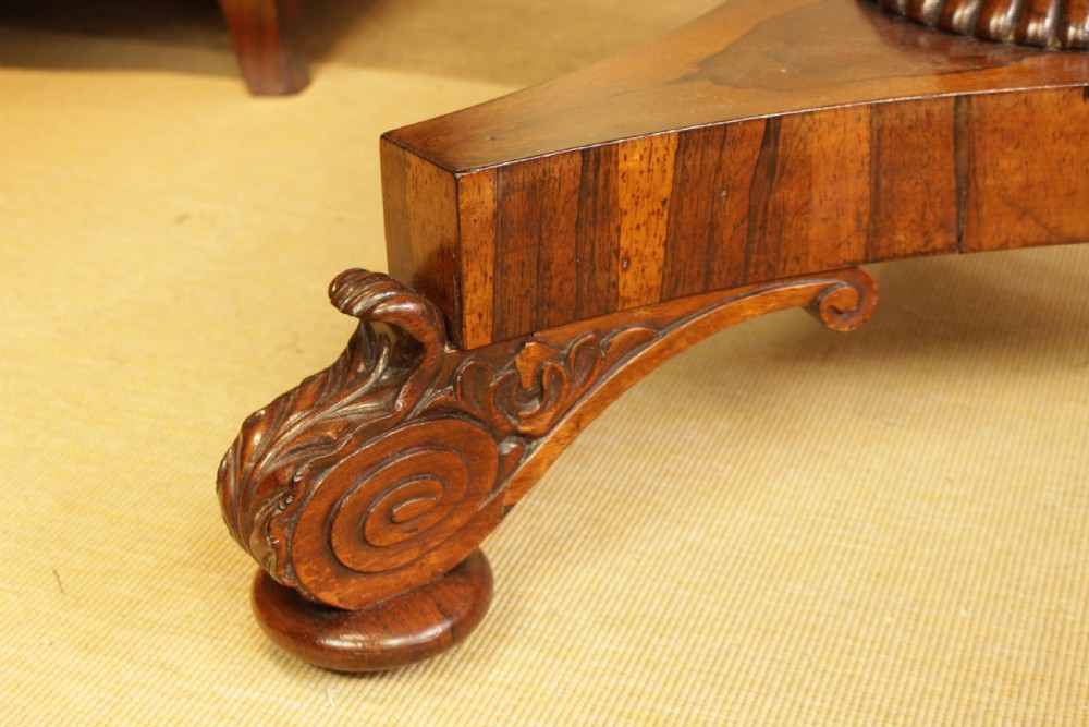 A Rosewood Tilt Top Table View VII