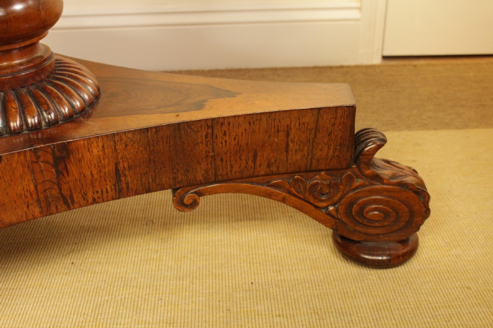 A Rosewood Tilt Top Table View VIII