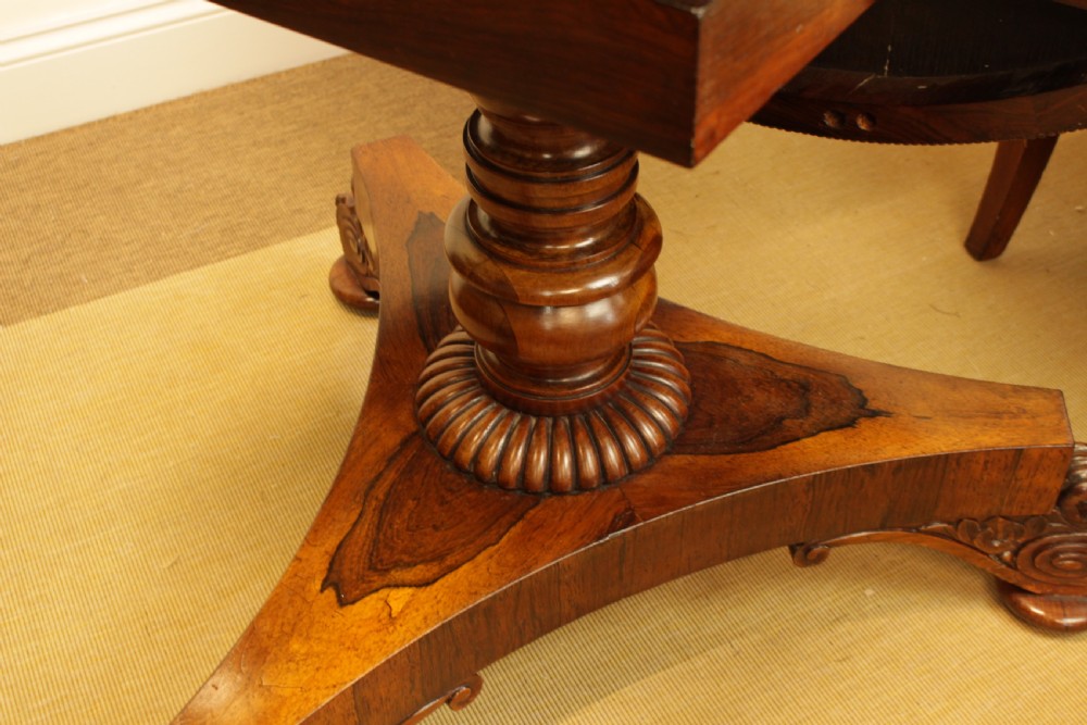 A Rosewood Tilt Top Table View XI